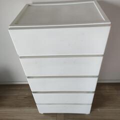 配達可　5段収納ボックス　縦42cm横54cm高さ105cm