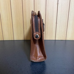MARSHAL レザークラッチバッグ　26.5cm ×18cm ×6cm の画像