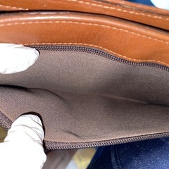 MARSHAL レザークラッチバッグ　26.5cm ×18cm ×6cm の画像