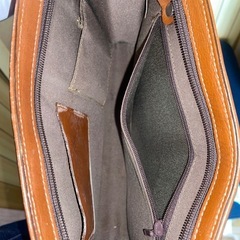 MARSHAL レザークラッチバッグ　26.5cm ×18cm ×6cm の画像