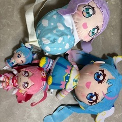 プリキュア ぬいぐるみ 1種 キーホルダーの画像