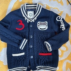 極美品SANMARUICHI 参丸一 カウチンニットジャケット カーディガンの画像