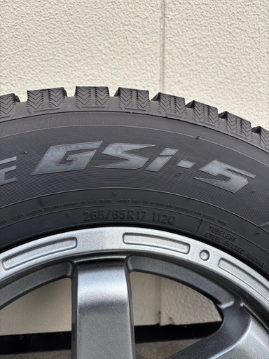 値下げしました。プラド使用　スタッドレス　ホイール　17インチ