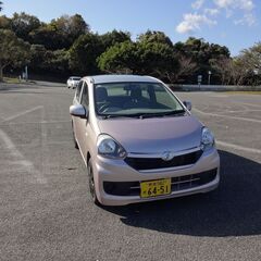 ダイハツ ミライース 天草発 2014年式  DBA-LA300S 超低燃費リッター30km超え!(^^)! 車検たっぷり令和8年2月まで ライトローズ の画像