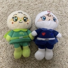 メロンパンナ　ロールパンナ　ぬいぐるみ　セット
