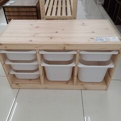 ★ジモティ割あり★ IKEA ラック 木目調 H52.5×D43...