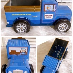 DALTON ダルトン　デリバリー　トラック　スチール缶　ブリキ缶の画像