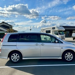 【受け渡し完了】7人乗りトヨタアイシス 後期プラタナ 1800cc 内装とても綺麗☆ ETC ワンセグ Bluetooth パワスラ HID エアロ仕様の画像