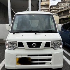 日産 軽自動車 白 5ドア　軽箱　クリッパー