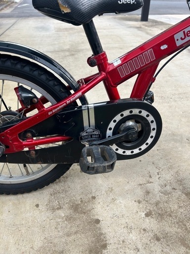 ジープ　自転車　16インチ　キッズ　