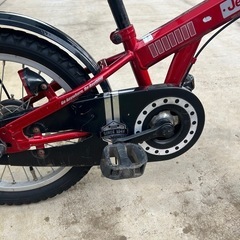 ジープ　自転車　16インチ　キッズ　の画像
