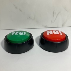 A2412-444 YES!NO! ブザーボタン 音出し確認済(※電池の付属なし)の画像