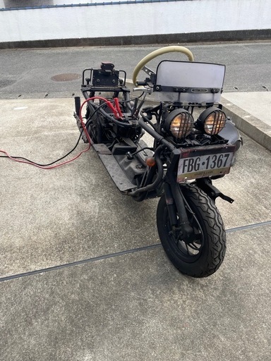 ホンダ　フュージョン　素人フルカスタム