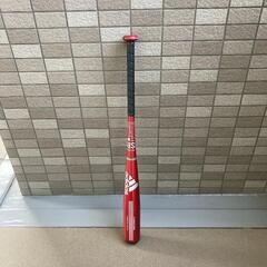 金属バット 軟式少年用 アディダス 中古