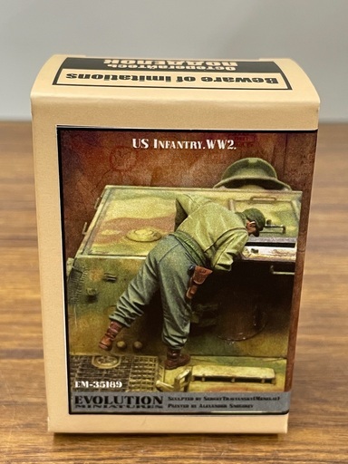 【未使用】エボリューション プラモデル 1/35 WWII アメリカ陸軍兵士