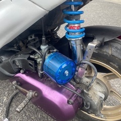 成約致しました。ライブディオZX本物　規制前　7.2馬力　原付　書類あり　カスタム多数　前期 の画像