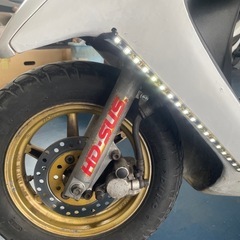 成約致しました。ライブディオZX本物　規制前　7.2馬力　原付　書類あり　カスタム多数　前期 の画像