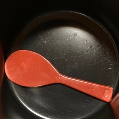 【美品】根来塗　御飯櫃　5人用　塗分　漆器の画像