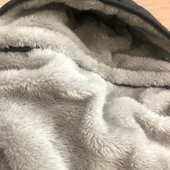 Combi mini 防寒ケープ　ブラックの画像