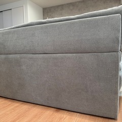 【お取引決まりました】ソファ グレー　　の画像