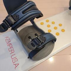 お買い得！　お値下げ！　KEMPER U.S.A　初心者スノーボード3点セット　スノーボード　スノーボードケース　ビンディング　滑り止め付　初心者用ビンディングセッティング　動作確認済　ケース色褪せ傷破れなしの画像