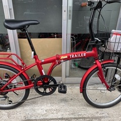 新車　20インチ　メタリックオレンジ