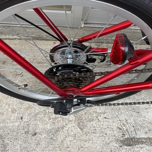 新車　20インチ　メタリックオレンジ