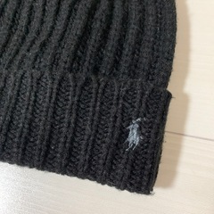ラルフローレン　ニット帽の画像