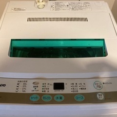 🧺【洗濯機】※相談中、お渡し早い方優先の画像