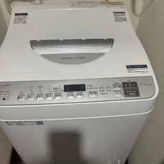 2022年製　シャープ　洗濯機　