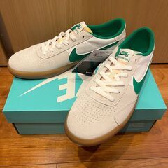 新品未使用　ナイキ　スニーカー　28cm　SBヘリテージバルク　グリーン　NIKE SB Heritage VULCの画像