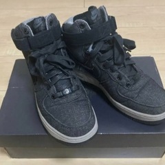 美品　NIKE WMNS AIR FORCE 1 HI SE DENIM ナイキ　ウィメンズ　エアフォース1 デニム　23.5cm atmos