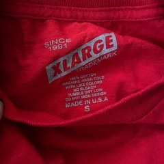 X-LARGE Tシャツ Sサイズ レッド
の画像
