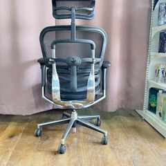 家具 生活家具 Ergohuman　ワークチェアー　ブラックの画像