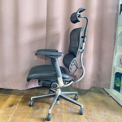 家具 生活家具 Ergohuman　ワークチェアー　ブラックの画像