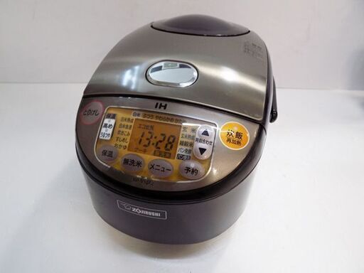 新札幌 象印 ZOJIRUSHI 極め炊き NP-V10A2 IH炊飯ジャー 炊飯器 5.5合炊き 2019年製 ブラウン No.2976