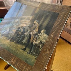 アンティークテーブルの画像