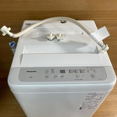 【Panasonic 5.0L 洗濯機㉞】2023年製 NA-F5B1の画像