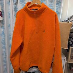 nauticaフリース。オレンジ