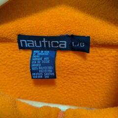 nauticaフリース。オレンジの画像