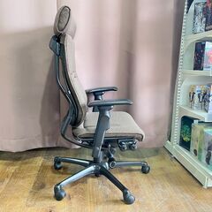 家具 生活家具 オカムラ　オフィスチェア　ブラウンの画像
