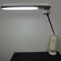 蛍光灯スタンドH ツインバード(白) ★中古★ 予備蛍光管付き