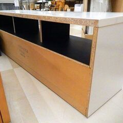 ニトリ テレビ台 ALFA-150LB ホワイト 幅150cm 引き出しタイプ テレビボードの画像