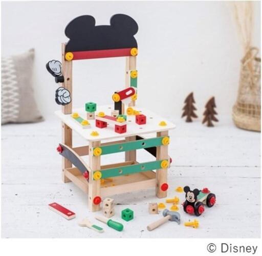 クリスマスプレゼントに！ディズニー　木製大工さんごっこ
