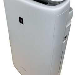 SHARP KI-SS50-W 加湿空気清浄機 ホワイト シャープ プラズマクラスター 2023年製 動作確認済 美品の画像