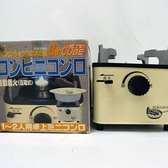 【恵庭】☆中古品☆コンビニコンロ Be-CUBE KN-800A...