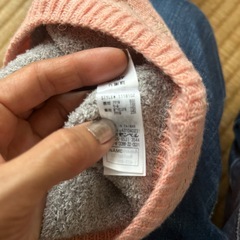 モンベル　キッズ　ニット帽の画像