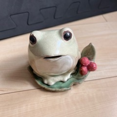 カエル型お香立て