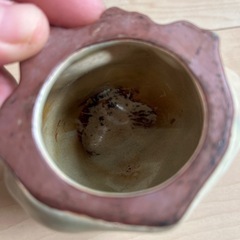 カエル型お香立ての画像