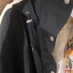 ジャケットパーカー&柄シャツセットの画像
